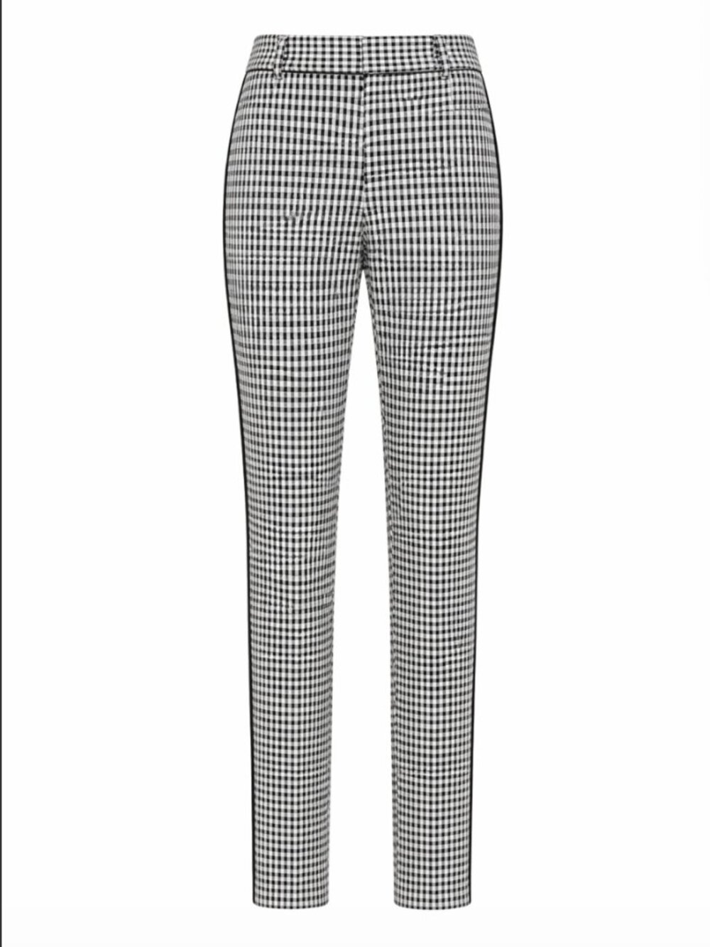 Banana Republic Sloan Curvy Fit Black White Micro Check Dress Pants Size 14